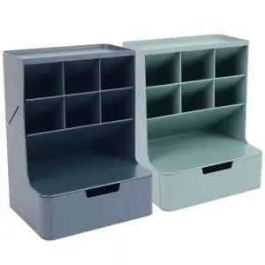 시스맥스 하이브 데스크오거나이저다용도정리함 화장품정리대 메이크업 사각수납함 상품진열함 칸막이 펜꽂