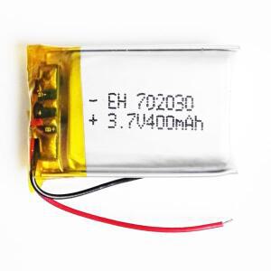 로트 10개 3.7V 400mAh 702030 리튬 폴리머 충전식 배터리 라이온 MP3 GPS 블루투스 헤드셋 카메라
