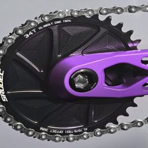 호환 블랙 38T40T 산악 자전거 3핀 클로즈드 디쉬 바이크 싱글 다이렉트 마운트 포지티브톱니 92단 체인링