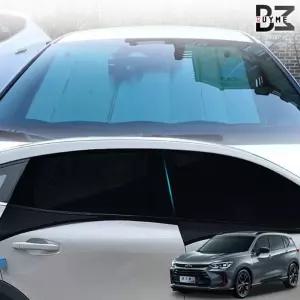 올란도 차박 캠핑 모기장 햇빛가리개세트량용커텐 자동 풀세트 커튼 량가리개 량용 썬바이저 카커