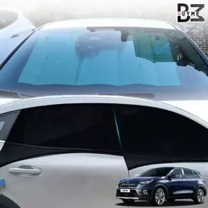 더뉴니로 차박 캠핑 모기장 햇빛가리개세트량용커텐 자동 풀세트 커튼 량가리개 량용 썬바이저 카커