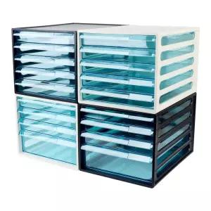 마이룸 EL 서류함 4단 5단파일함 투명형함 멀티함 정리함 보관함