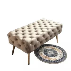 벤치소파 벨벳 쿠션 유럽풍 현관 등받이 플러시 쇼파