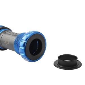 호환 BB 스레드 베어링 보호 캡  자전거 고정 기어 방진 푸시 인 ID 하단 브래킷 커버  24mm  1 2