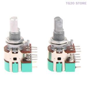 스위치  스테레오 채널 하프 샤프트 볼륨 전위차계 A50K 15mm H120