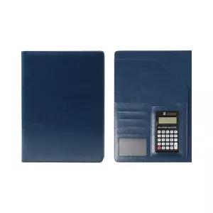 클립 레포트파일 (블루 12자리 계산기) DK67문구용품 사무 탁상정리 결재판 서류화일 서류 화일 바인더 보