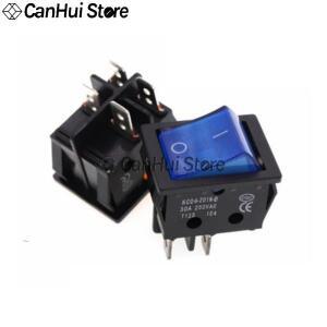 KCD4 전기 용접기 스위치 레드 라이트 30A 250V AC 오븐 히터 4PIN T8555 선박