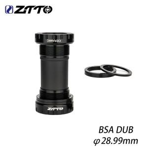 호환 ZTTO BSA DUB MTB 로드 바이크 바텀 브라켓 자전거 BB 밀폐형 베어링 나사 부품 68 73mm 쉘 28.99mm