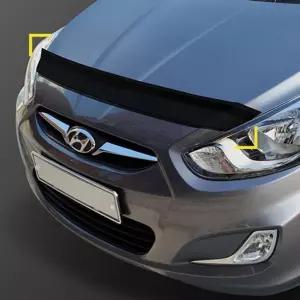 엑센트 후드 가드 스모그 본넷 버그 보호 몰딩 용품 익스테리어 자동차 외장 차량