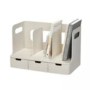 시스맥스)올리오책꽂이(3단 베이지) 책상 데스크 3단 서류 문서 정리함