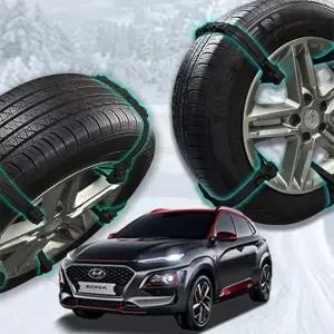 코나ev 우레탄 스노우체인 타이어 체인 케이블