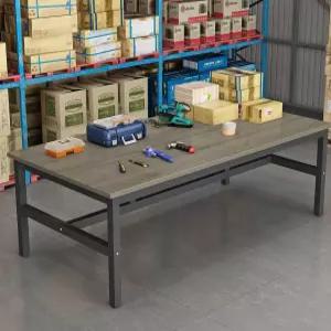 대형 작업대 물류창고 테이블 공방·창고용 데스크 택배 포장 검사 실습실 목공 작업 탁자