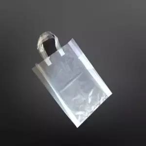 PE 투명포장 손잡이 비닐백 36X45cm 옆8cm 50매봉투 쇼핑백 가방 투명백