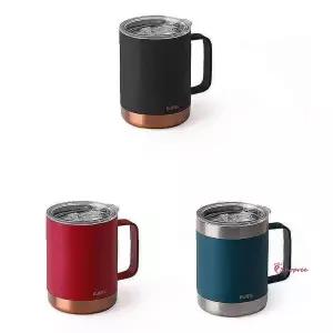 머그컵스텐 클린 360ml 보온컵 구조 캠핑 이중 스텐컵 헬스컵ssu223