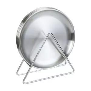 테이블웨어 발우 그릇 얕은 트레이 14cm 골드 접시 세트 실버 4개 두꺼운 스테인