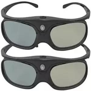 프로젝터용 DLP 링크 3D 안경 2팩 프로젝터와 호환되는 ELEFAS 144Hz 충전식 액티브 셔터 Acer ViewSonic