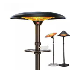 전기야외히터 우산형 삿갓형 난로 대기실 반사식 전열기 히터 액화가스 스키장 실외 삿갓