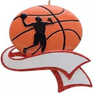 농구 소년 크리스마스 장식 개인화된 선수 팀 운동선수 스포츠 팬 기념품 손자 선물