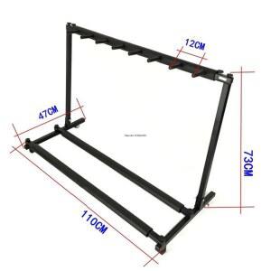 기타 스탠드 접이식 7단 통기타 거치대 보관대 휴대용 9단