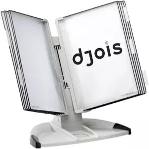 타리폴드 DJOIS 데스크톱 레퍼런스 및 디스플레이 시스템 스틸 와이어 프레임 레터 사이즈 양면 포켓 10개