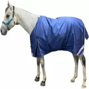 네이비 넥 커버가 분리 가능한 프로 트레이너 투표율 담요 1200데니어 립스탑 소재 100G 충전재 76인치