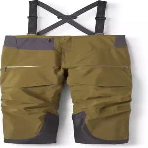 알파인 및 백컨트리 스키를 위한 랩 남성 크로마 라톡 GTX 빕 고어텍스 방수 스키 팬츠