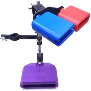 장착 클램프 세트 퍼커션 드럼 키트 액세서리가 있는 TUORE 라틴 잼 블록