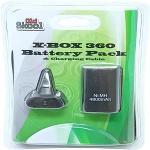 Xbox 360 Black과 호환되는 구형 Skool 플레이 및 충전 키트 배터리 케이블