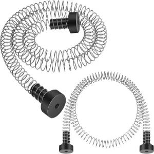 펠로피 2개 헤비 듀티 스테인리스 스틸 집라인 스프링 브레이크 5.3피트 길이의 스토퍼 액세서리 시스템