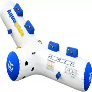 아쿠아글라이드 액시스 로커 - 최대 4인용 12피트 2인치 팽창식 워터 시소 듀라텍스 28온스 PVC 로우