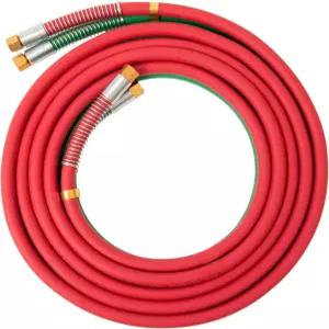 SPARC 3 /16 등급 T 절단 토치 호스 용접 용 옥시 아세틸렌 B 피팅 + 변형 세트 1YR 미국 보증25피트