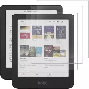 6인치 코보 클라라 컬러용 카윗 스크린 프로텍터 BW 2E 안티 글레어 프리미엄 PET 풀 커버 매트 보호 필름