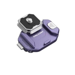 [미국배송] 백팩 스트랩 V2MAX용 FALCAM F38 퀵 릴리스 플레이트 키트. 카메라-퍼플용 페이로드 30KG 삼각대 마운트 어댑터