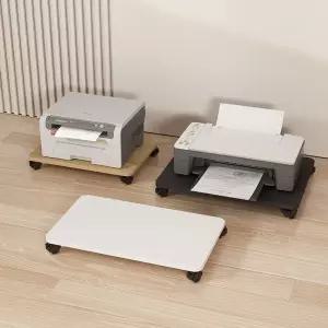 복합기 정리 복사기35x30cm 사이드 선반 받침 책상 프린터 서랍장 이동식 받