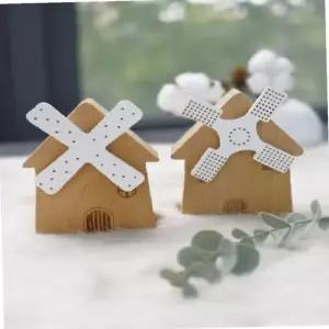 ksr 우드 미니 풍차 오르골 (랜덤)