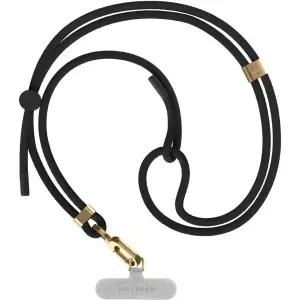 케이스티파이 6mm 로프 크로스바디 스트랩 (카드 포함) - 솔리드 블랙