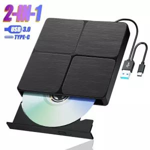 CD롬 플레이어 외부 블루레이 USB30 3D 버너 CD DVD-ROM 드 BD 디스크 리더기 노트북 PC 창 11 10mac OS