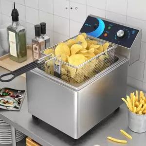 업소용 튀김기 전기 가정용 대형 영업용 스텐 대용량 통닭