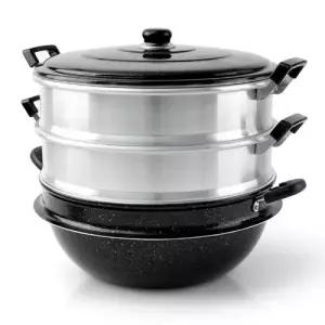 대용량 다용도 마블 3단찜솥 46cm W45EBDC