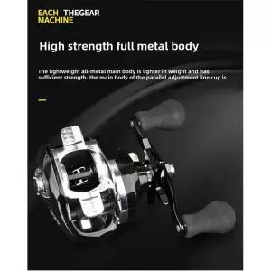 수심측정릴 루야 블랙 낚시 릴 휠 181BB 축 메탈 메인 바디 워터 프레임 수평 라인 낚시용