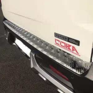 렉스턴 스포츠 스포츠칸 튜닝 리어 범퍼 플레이트