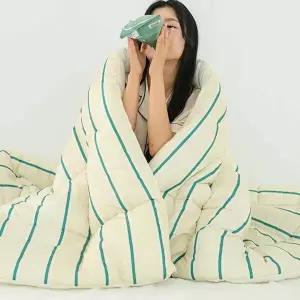 JMds 이불 레트로 시리즈 M2 차렵이불 슈퍼싱글 SS (그린)