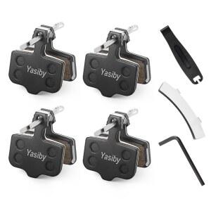 자전거 브레이크 패드, 4쌍 디스크 패드 고성능 Sram Avid Elixir E1 E3 E5 E7 E9 ER CR XO XX DB1 DB3 DB5용 설치 도구 포함, Nutt 유압 MTB 교체용