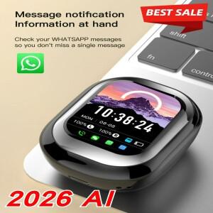 [호환품]LED 디스플레이 50시간 배터리 AI 번역기(144개 언어) IPX7 방수 안전한 착용감의 이어후크 스포츠