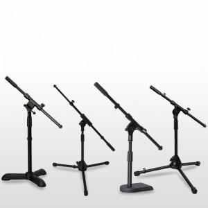 무대용 고강도 마이크 스탠드 조절 가능 로드와 롤러 포함 바 무대 녹음 스튜디오용 전문 홀더