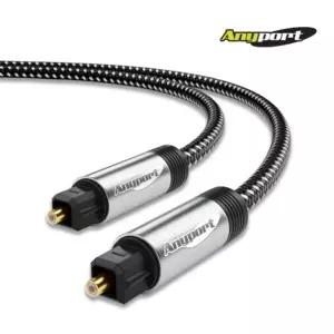 (AP-TAC015M) 엘디네트웍스 ANYPORT 스테레오 광오오케이블 각대각 각대원 젠더포함 1.5M오오선 오오잭 오