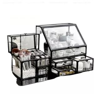 디아크몰 화장품 보관함  책상 고급 서랍장 상자 선반