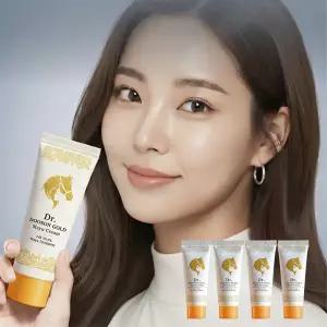 닥터 두손 골드 마유크림 피부탄력 주름개선 물광 보습크림 50g 4통