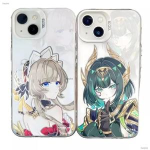 원신 굿즈 산드로네 네페르 라우마 플린스 갤럭시 아이폰 케이스