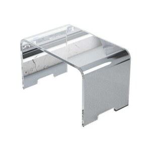 책상 투명 감성 미니멀 미니테이블SB 투명협탁 코너 거실테이블 미니 이동식 테이블